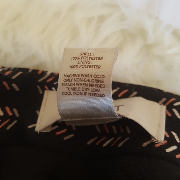 NWT LOFT Arrow Pattern Flippy Skirt size 6 - Picture 7 of 8